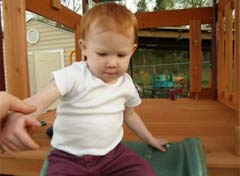 On the slide again